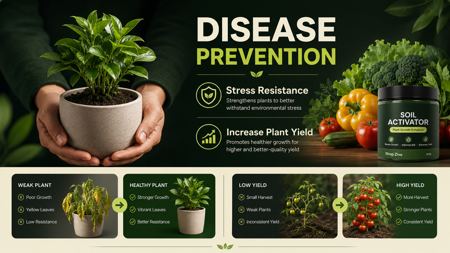 Shop Zivo Soil Activator – Premium Mineral Source for Strong Roots, Better Soil & Healthy Plant Growth