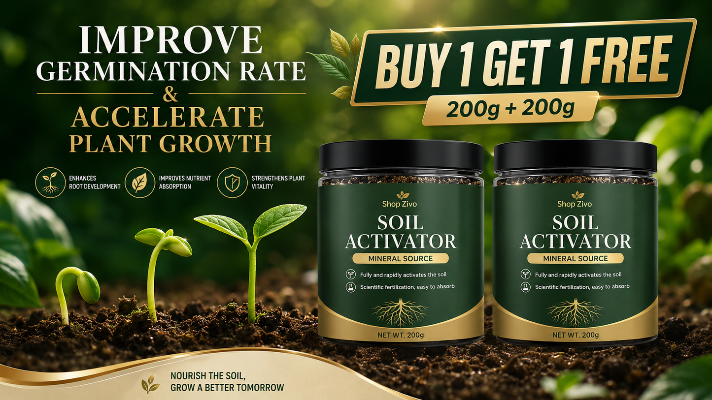 Shop Zivo Soil Activator – Premium Mineral Source for Strong Roots, Better Soil & Healthy Plant Growth