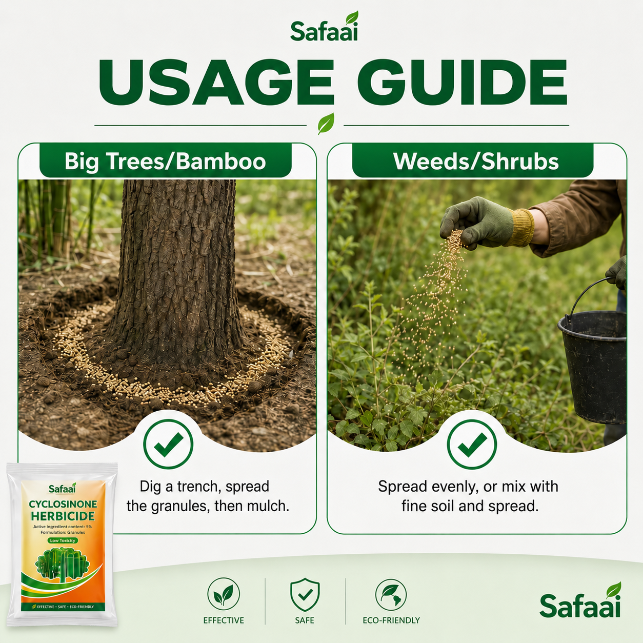 Safaai Cyclosinone Herbicide (Pack of 2)